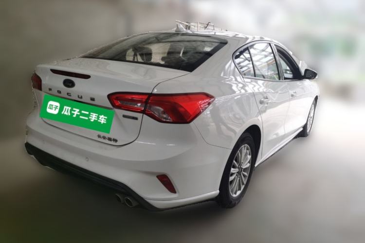 Used Ford Focus 2020 Sedan EcoBoost 180 Automatic Trend Edition Rear Right 45 Deg