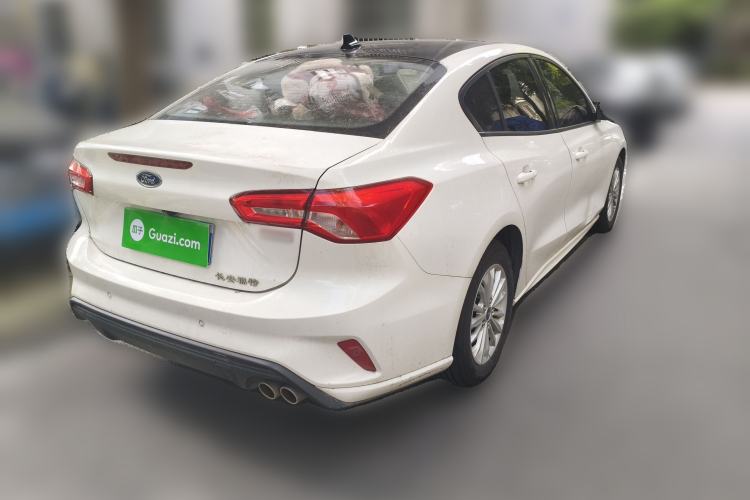 Used Ford Focus 2020 Sedan EcoBoost 180 Automatic Trend Edition Rear Right 45 Deg