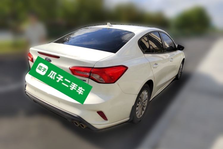 Used Ford Focus 2020 Sedan EcoBoost 180 Automatic Trend Edition Rear Right 45 Deg