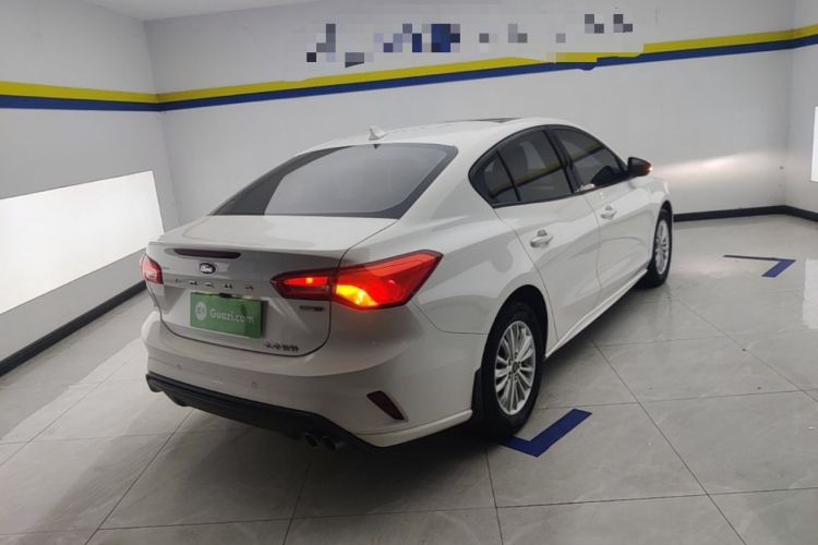 Used Ford Focus 2020 Sedan EcoBoost 180 Automatic Trend Edition Rear Right 45 Deg