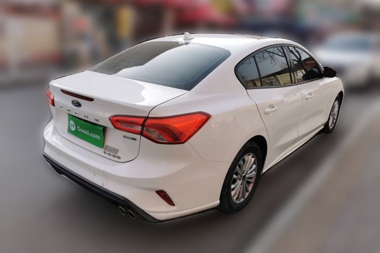 Used Ford Focus 2020 Sedan EcoBoost 180 Automatic Trend Edition Rear Right 45 Deg