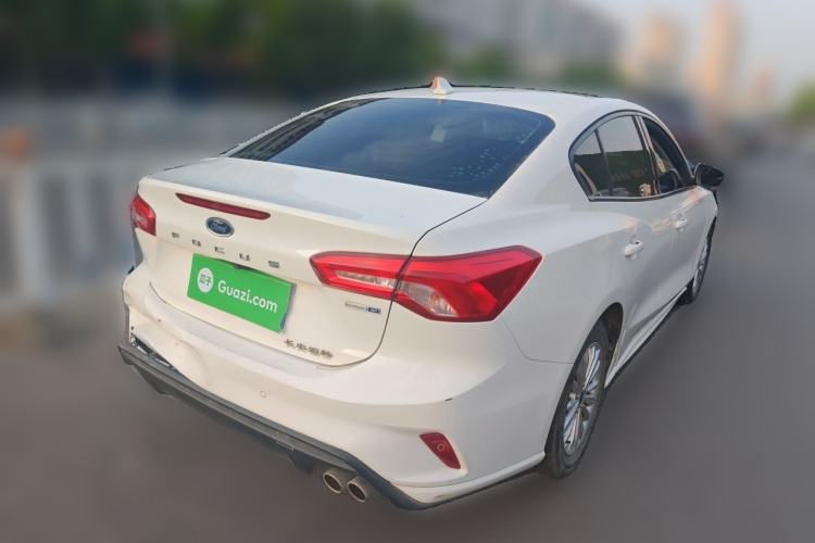 Used Ford Focus 2020 Sedan EcoBoost 180 Automatic Trend Edition Rear Right 45 Deg