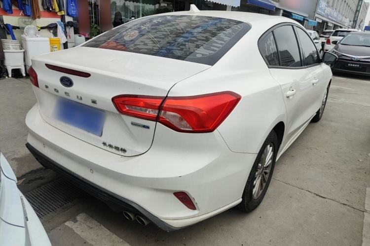 Used Ford Focus 2020 Sedan EcoBoost 180 Automatic Trend Edition Rear Right 45 Deg