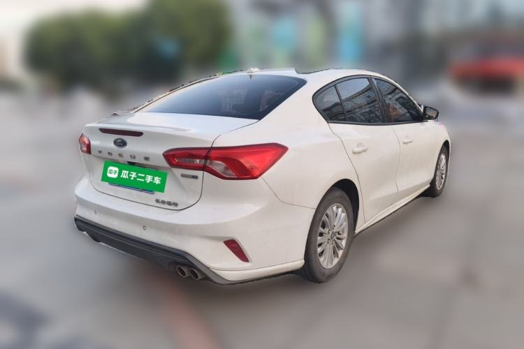 Used Ford Focus 2020 Sedan EcoBoost 180 Automatic Trend Edition Rear Right 45 Deg