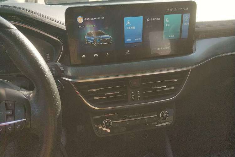 Used Ford Focus 2021 EcoBoost 180 Automatic Hunter Edition Audio And AC Panel