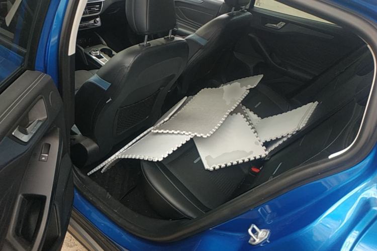 Used Ford Focus 2021 EcoBoost 180 Automatic Hunter Edition Left Rear Seat