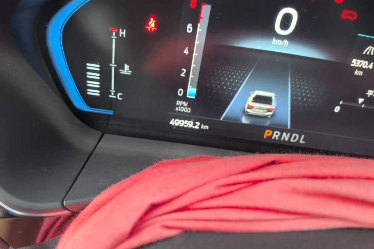 Used Ford Focus 2021 Hatchback EcoBoost 180 Automatic Titanium Edition Odometer Close Up