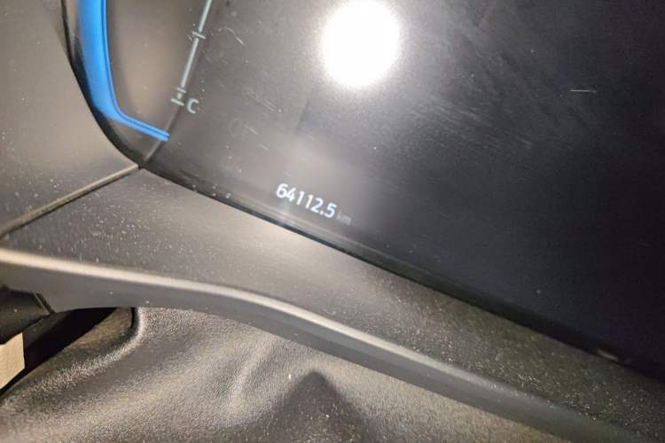 Used Ford Focus 2021 Sedan EcoBoost 180 Automatic Trendy Model Odometer Close Up