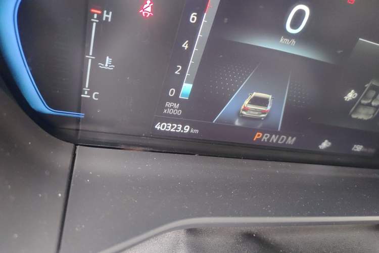 Used Ford Focus 2021 Sedan EcoBoost 180 Automatic ST Line Odometer Close Up