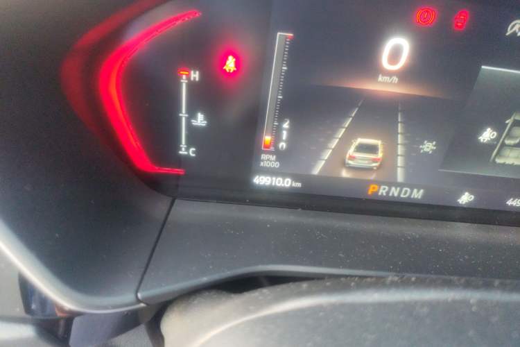 Used Ford Focus 2021 Hatchback EcoBoost 180 Automatic ST Line Odometer Close Up