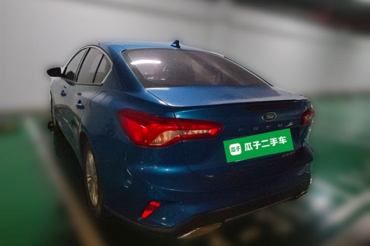 Used Ford Focus 2021 Sedan EcoBoost 180 Automatic Trendy Model Rear Left 45 Deg
