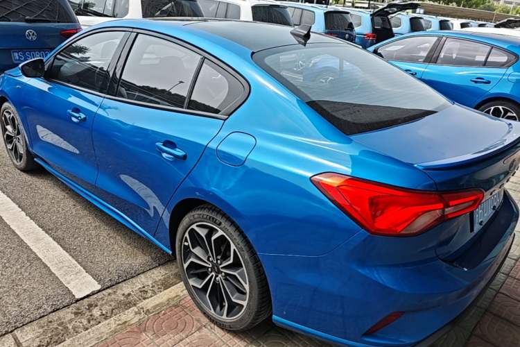 Used Ford Focus 2021 Sedan EcoBoost 180 Automatic ST Line Rear Left 45 Deg