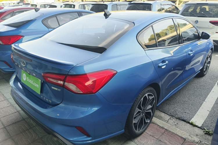 Used Ford Focus 2021 Sedan EcoBoost 180 Automatic ST Line Rear Right 45 Deg