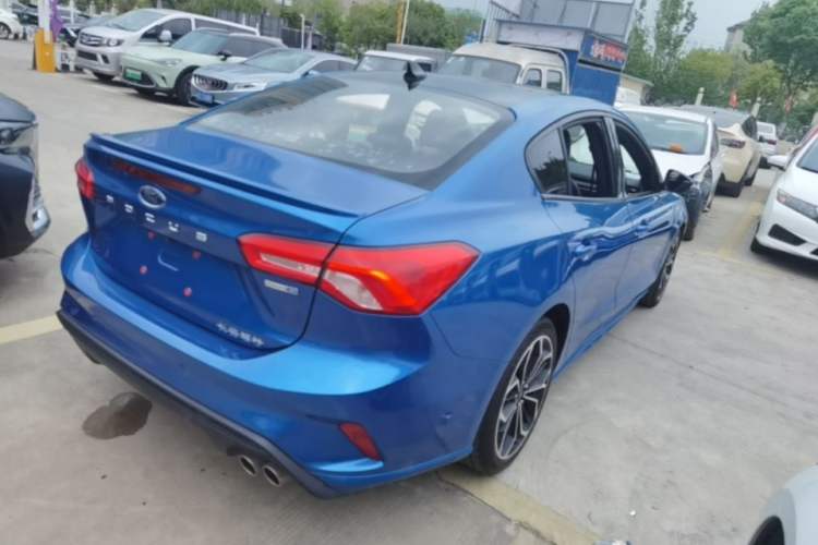 Used Ford Focus 2021 Sedan EcoBoost 180 Automatic ST Line Rear Right 45 Deg