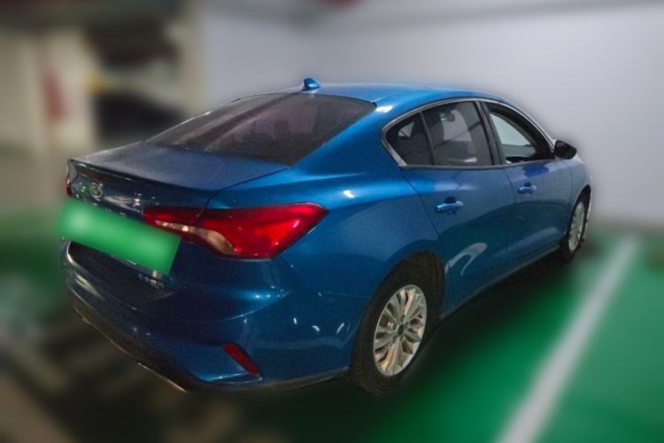 Used Ford Focus 2021 Sedan EcoBoost 180 Automatic Trendy Model Rear Right 45 Deg