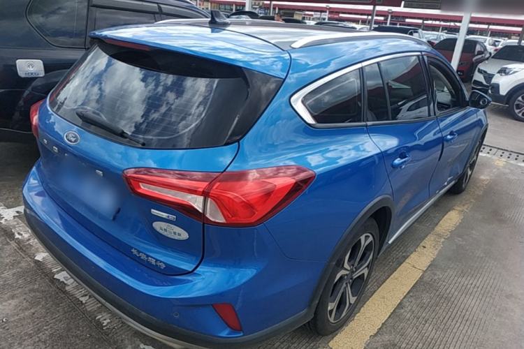 Used Ford Focus 2021 EcoBoost 180 Automatic Hunter Edition Rear Right 45 Deg