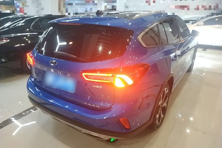 Used Ford Focus 2021 EcoBoost 180 Automatic Hunter Edition Rear Right 45 Deg