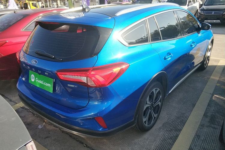 Used Ford Focus 2021 EcoBoost 180 Automatic Hunter Edition Rear Right 45 Deg