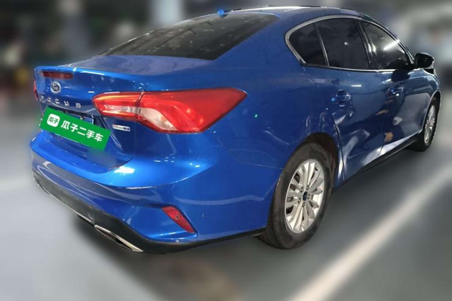 Used Ford Focus 2021 Sedan EcoBoost 180 Automatic Trendy Model Rear Right 45 Deg