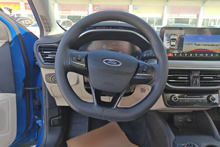 Used Ford Focus 2021 Sedan EcoBoost 180 Automatic Trendy Model Steering Wheel