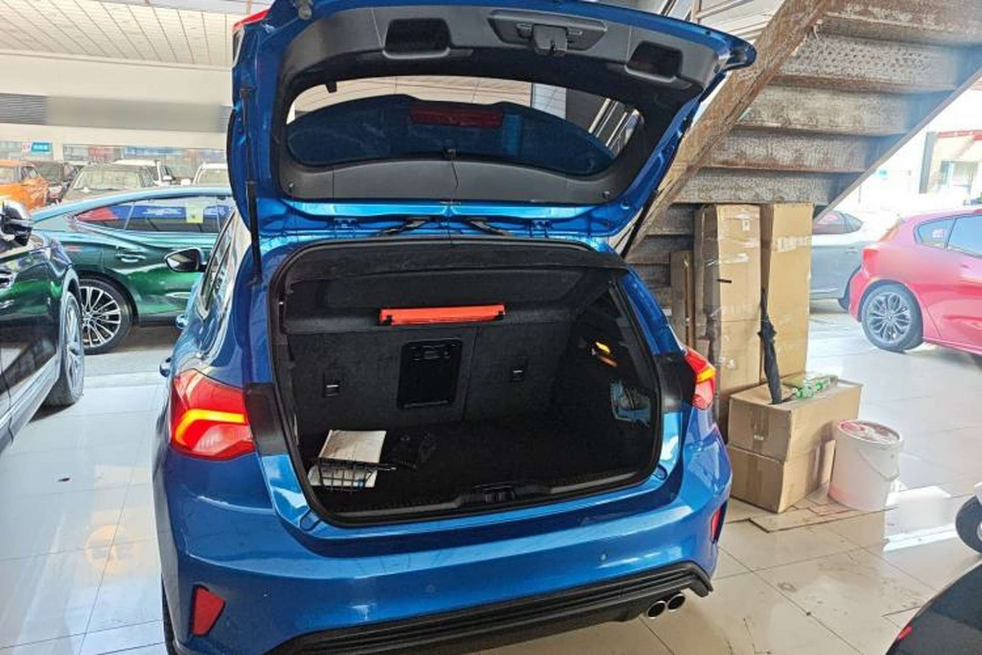 Used Ford Focus 2021 Hatchback EcoBoost 180 Automatic ST Line Trunk