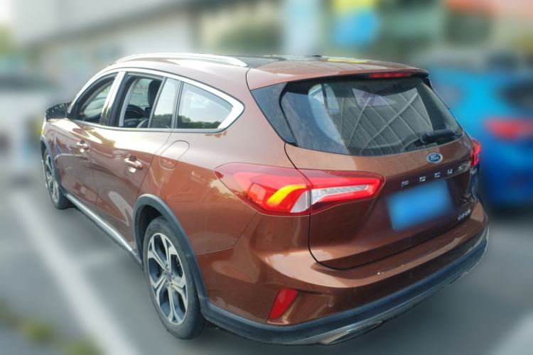 Used Ford Focus 2021 EcoBoost 180 Automatic Hunter Edition Rear Left 45 Deg