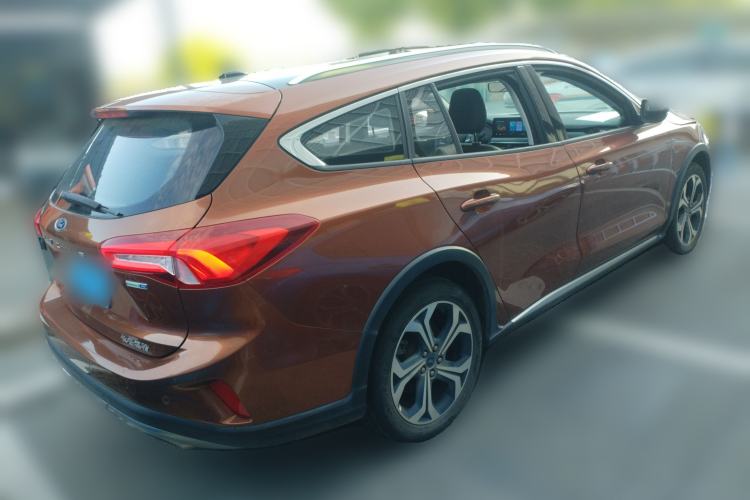 Used Ford Focus 2021 EcoBoost 180 Automatic Hunter Edition Rear Right 45 Deg