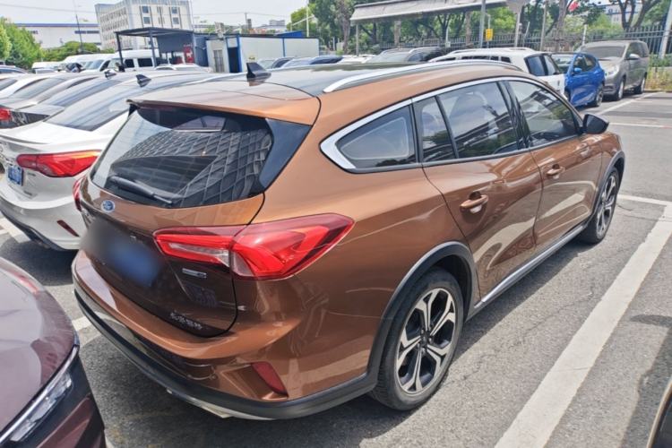 Used Ford Focus 2021 EcoBoost 180 Automatic Hunter Edition Rear Right 45 Deg