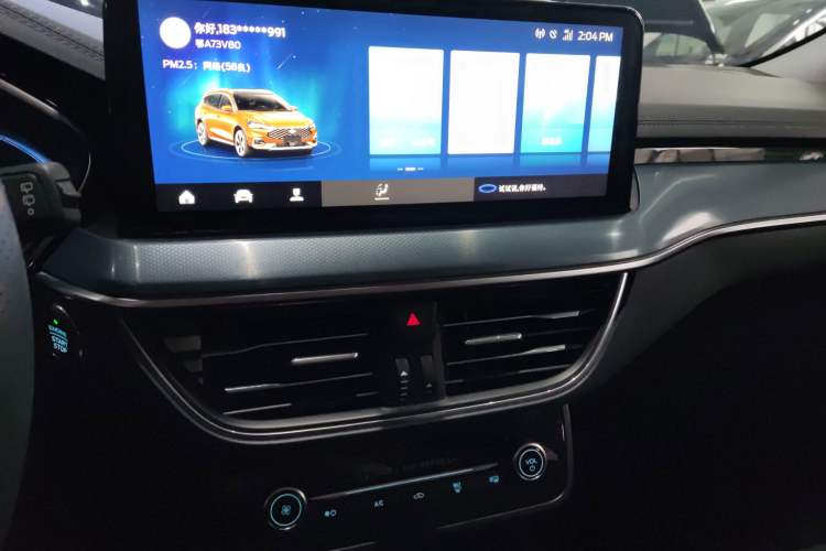 Used Ford Focus 2021 EcoBoost 180 Automatic Hunter Edition Audio And AC Panel