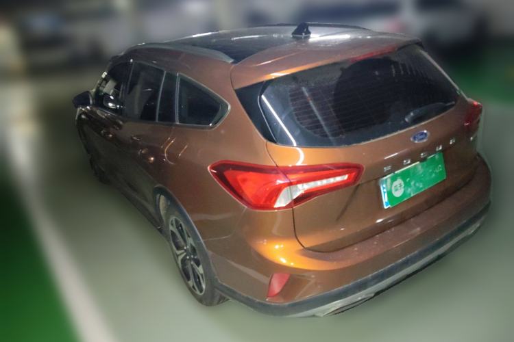 Used Ford Focus 2021 EcoBoost 180 Automatic Hunter Edition Rear Left 45 Deg