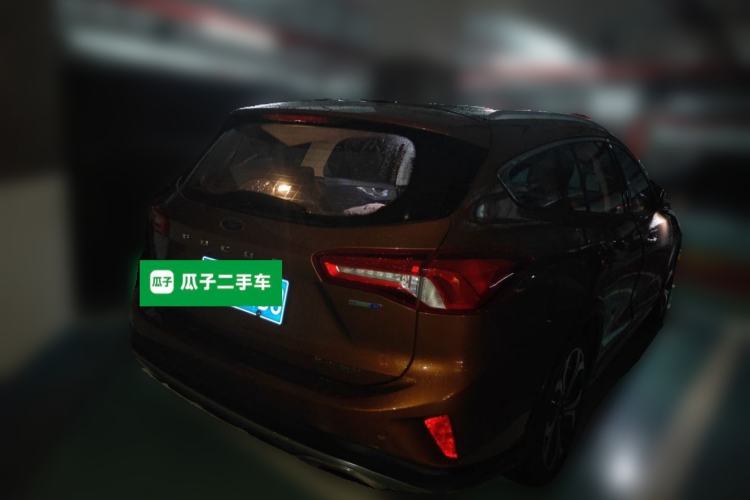 Used Ford Focus 2021 EcoBoost 180 Automatic Hunter Edition Rear Right 45 Deg