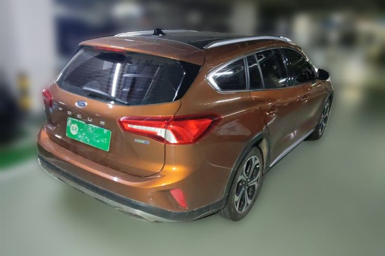 Used Ford Focus 2021 EcoBoost 180 Automatic Hunter Edition Rear Right 45 Deg