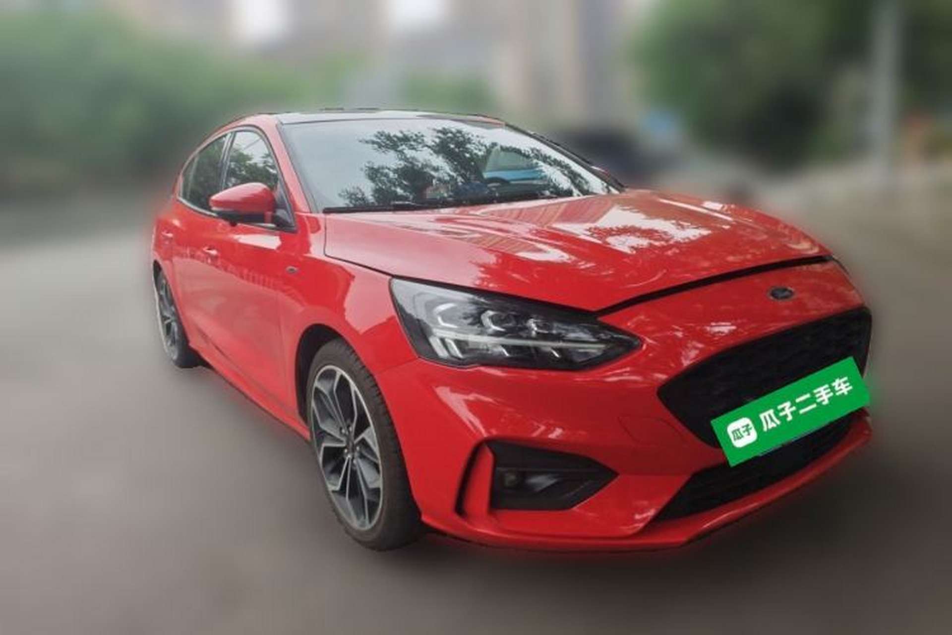Used Ford Focus 2021 Hatchback EcoBoost 180 Automatic ST Line Front Right 45 Deg