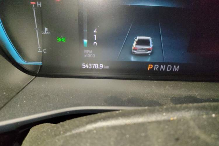 Used Ford Focus 2021 Sedan EcoBoost 180 Automatic ST Line Odometer Close Up