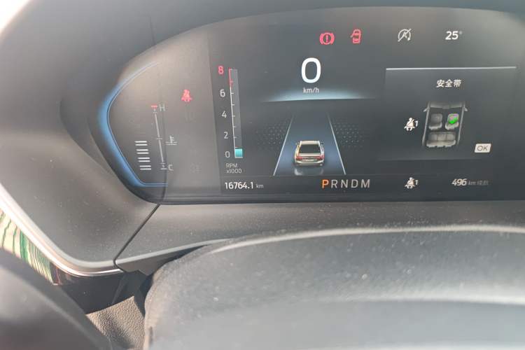 Used Ford Focus 2021 Hatchback EcoBoost 180 Automatic ST Line Odometer Close Up
