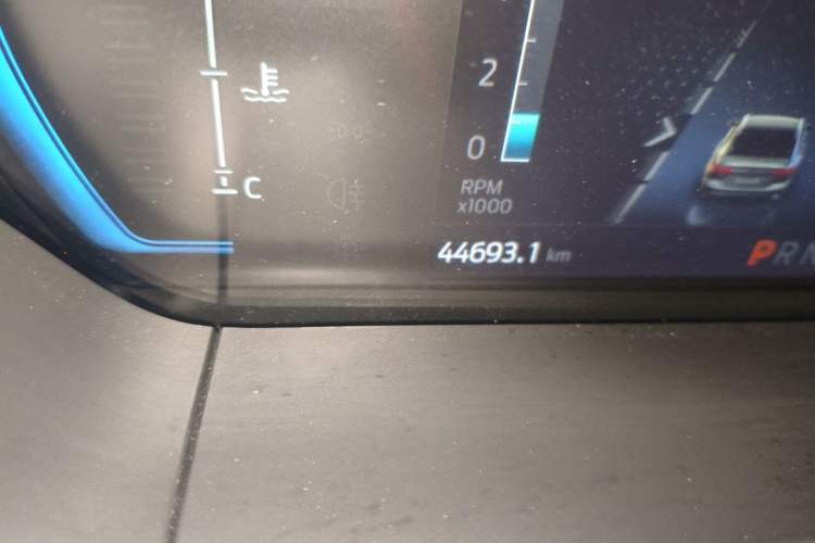 Used Ford Focus 2021 Sedan EcoBoost 180 Automatic ST Line Odometer Close Up