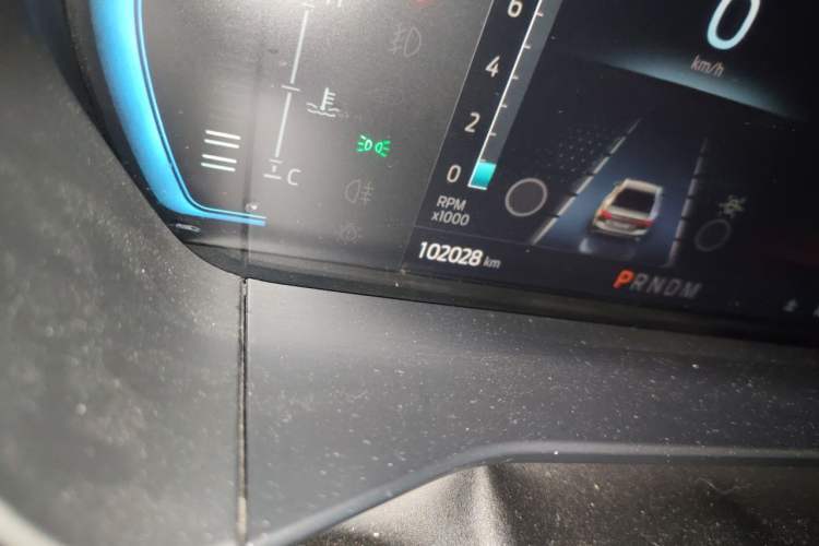 Used Ford Focus 2021 Hatchback EcoBoost 180 Automatic ST Line Odometer Close Up