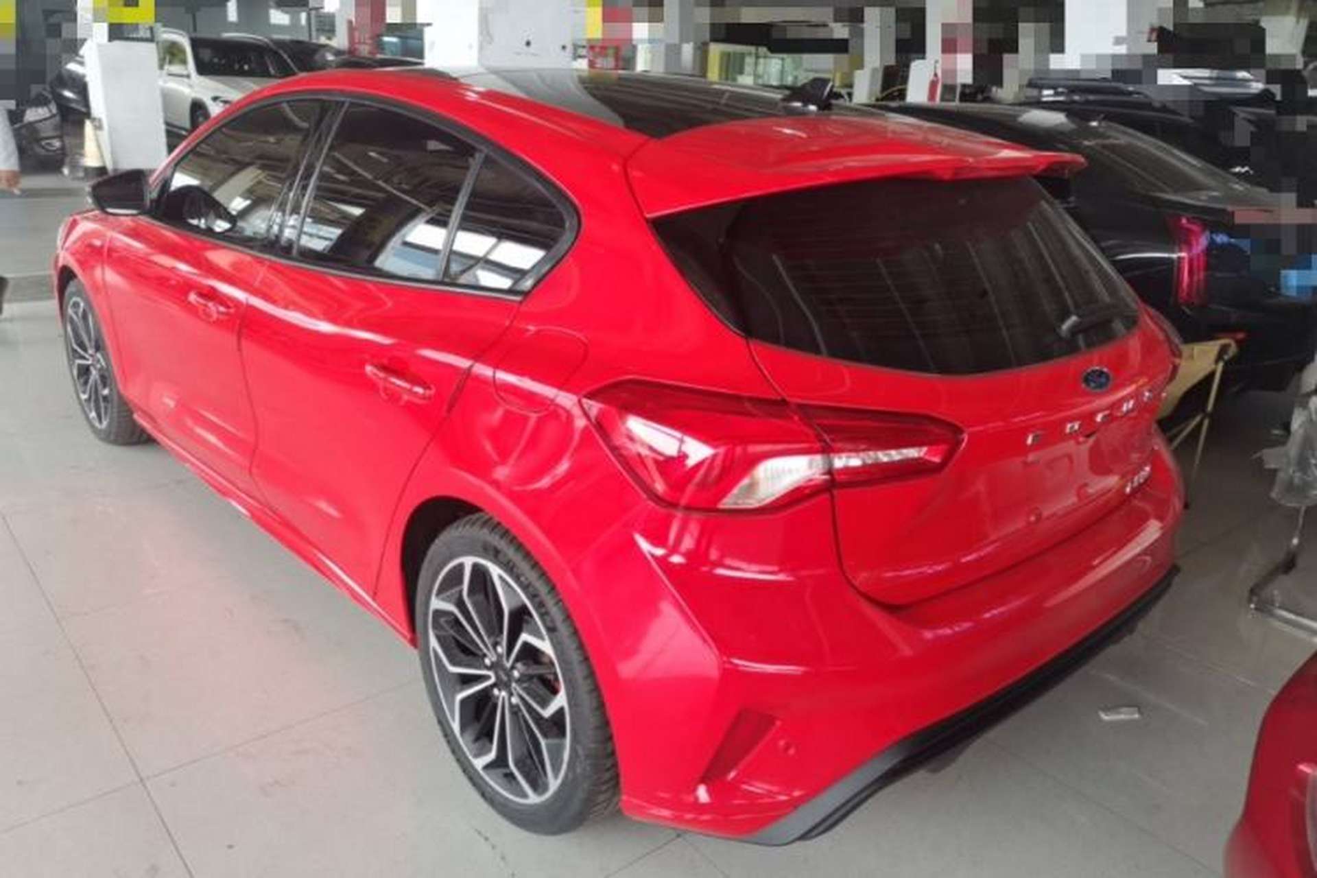 Used Ford Focus 2021 Hatchback EcoBoost 180 Automatic ST Line Rear Left 45 Deg