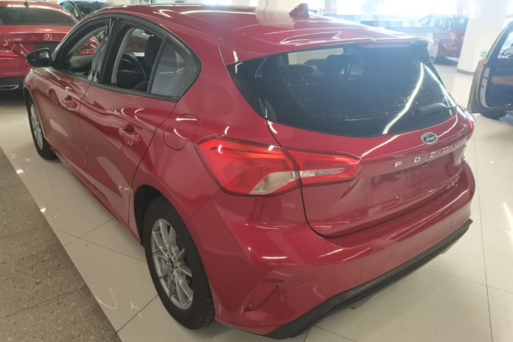 Used Ford Focus 2021 Hatchback EcoBoost 180 Automatic Titanium Edition Rear Left 45 Deg