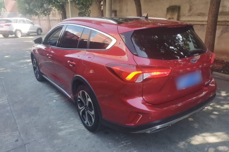 Used Ford Focus 2021 EcoBoost 180 Automatic Hunter Edition Rear Left 45 Deg