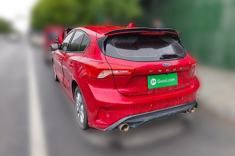 Used Ford Focus 2021 Hatchback EcoBoost 180 Automatic Titanium Edition Rear Left 45 Deg