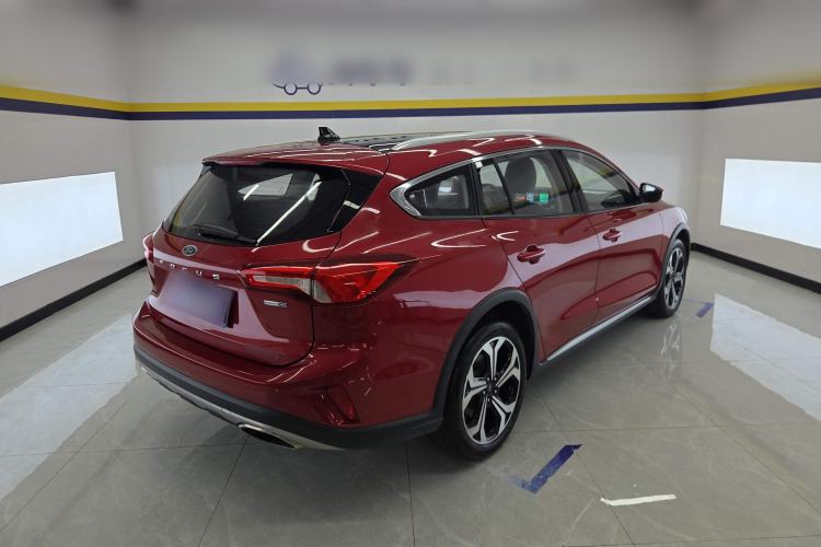 Used Ford Focus 2021 EcoBoost 180 Automatic Hunter Edition Rear Right 45 Deg