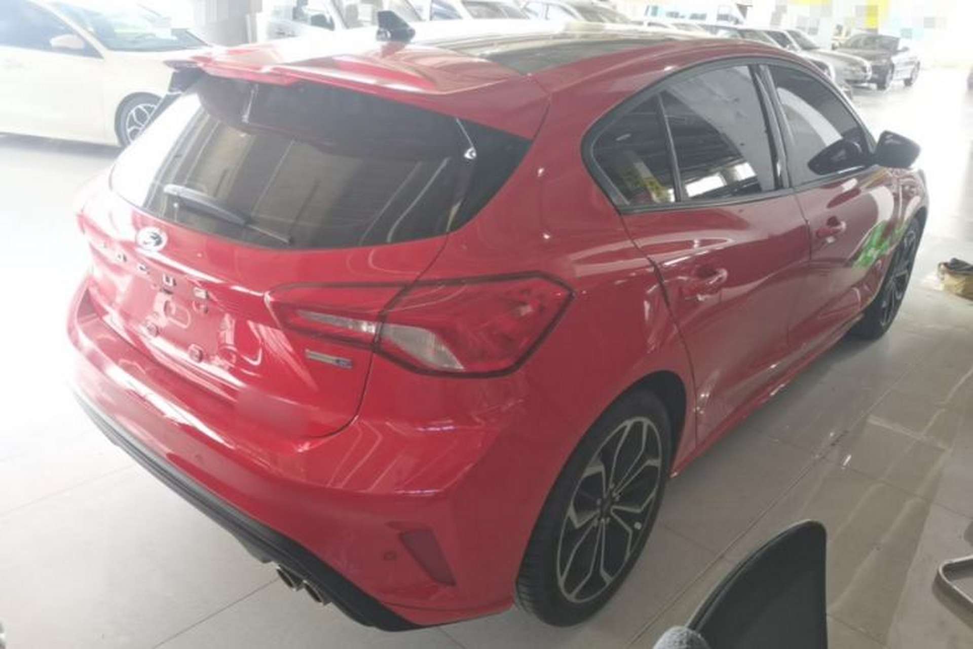 Used Ford Focus 2021 Hatchback EcoBoost 180 Automatic ST Line Rear Right 45 Deg