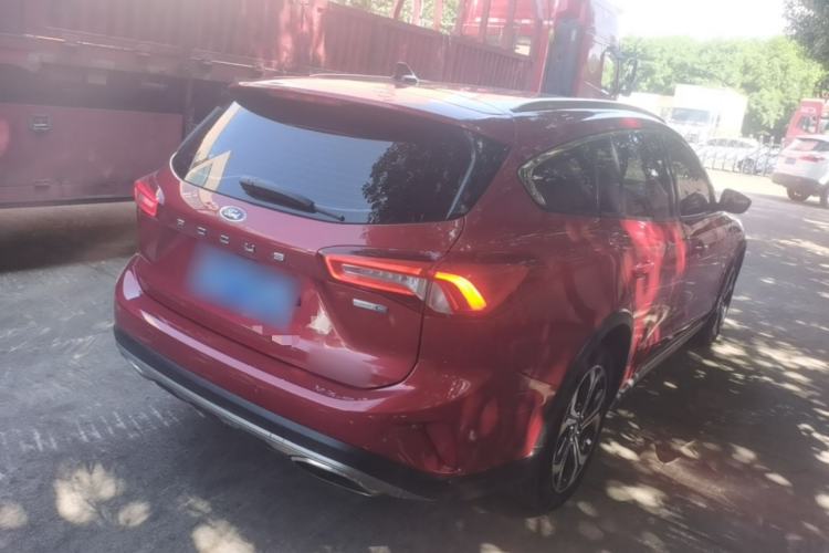 Used Ford Focus 2021 EcoBoost 180 Automatic Hunter Edition Rear Right 45 Deg
