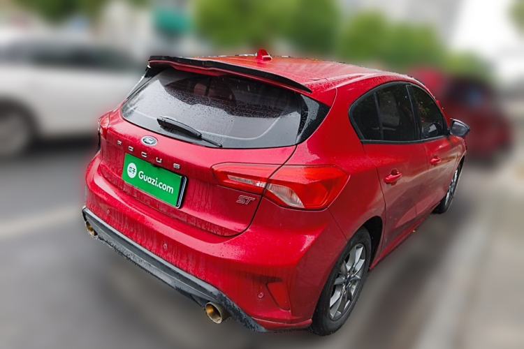Used Ford Focus 2021 Hatchback EcoBoost 180 Automatic Titanium Edition Rear Right 45 Deg