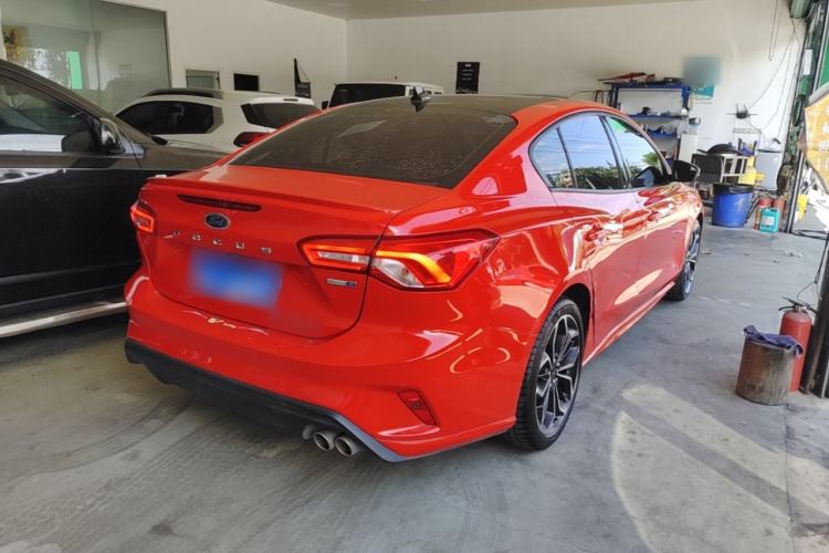 Used Ford Focus 2021 Sedan EcoBoost 180 Automatic ST Line Rear Right 45 Deg