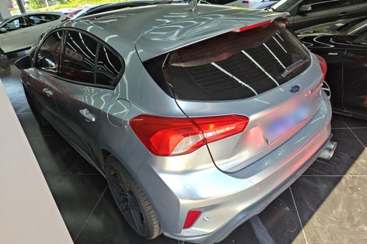 Used Ford Focus 2021 Hatchback EcoBoost 180 Automatic Titanium Edition Rear Left 45 Deg