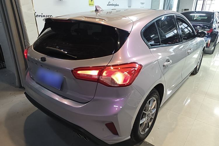 Used Ford Focus 2021 Hatchback EcoBoost 180 Automatic Titanium Edition Rear Right 45 Deg