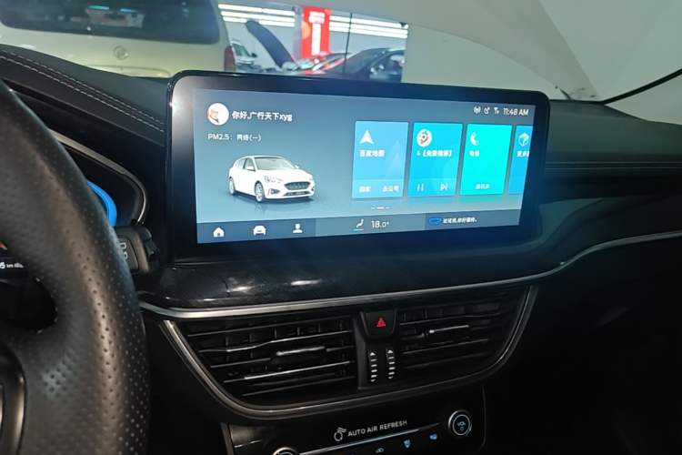Used Ford Focus 2021 Hatchback EcoBoost 180 Automatic Titanium Edition Audio And AC Panel