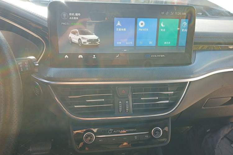 Used Ford Focus 2021 EcoBoost 180 Automatic Hunter Edition Audio And AC Panel